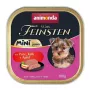 Mokré krmivo pre psov animonda Vom Feinsten Mini Junior — morčacie a teľacie mäso s jablkom, 100 g