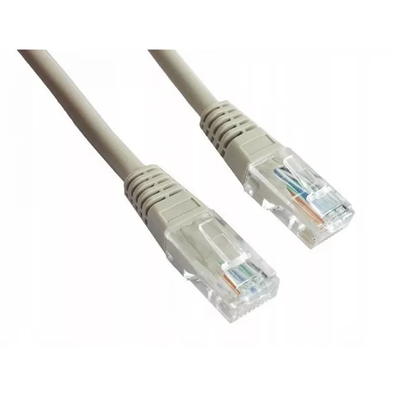 Sieťový kábel LANBERG Cat6 RJ-45 na RJ-45 2 m F/UTP, CCA vodič, sivý