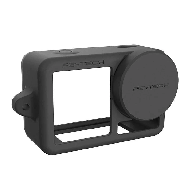 Puzdro na kameru PGYTECH OSMO ACTION 3 silikónové puzdro čierne