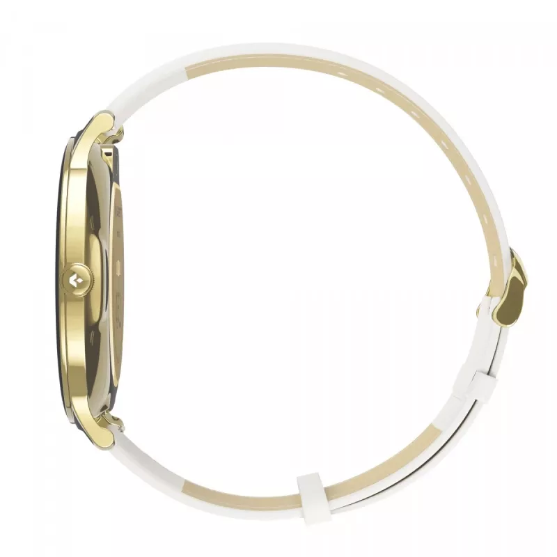 Smartwatch Garett Verona 2 Gold Mesh s Bluetooth a meračom srdcového tepu