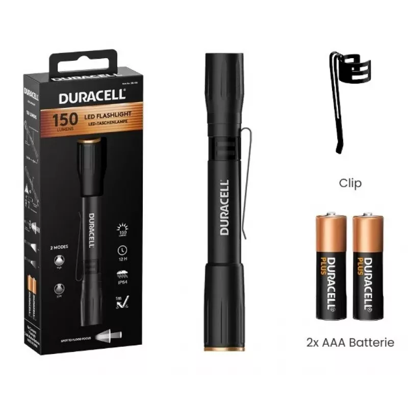 Baterka Duracell DF150 čierna