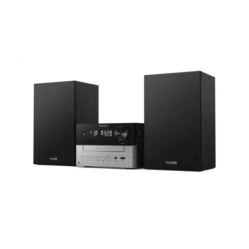 Philips TAM3205M2 domáci audio systém domáci audio mikrosystém 20 W čierny, strieborný