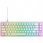 CHERRY K5V2 Kompaktná klávesnica Gaming USB QWERTY anglická biela 67 klávesov RGB LED