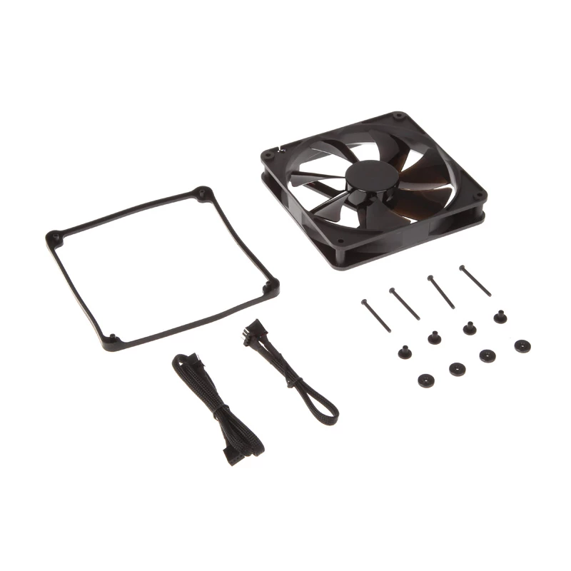 Noiseblocker NB-BlackSilent Pro 140mm ventilátor skrine - čierny