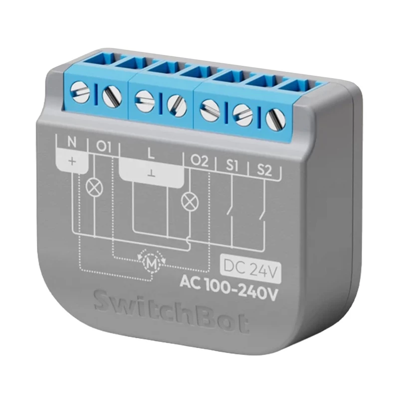 SwitchBot Reléový spínač 2PM dvojkanálový W5502320 – dvojkanálové relé pre inteligentné ovládanie