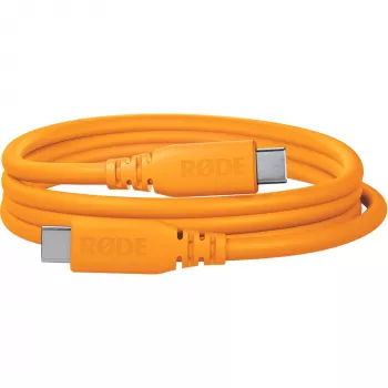 Rode SC27-O USB-C na USB-C kábel USB 3.2 Gen1, oranžový (2 m, PD)