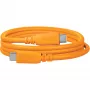 Rode SC27-O USB-C na USB-C kábel USB 3.2 Gen1, oranžový (2 m, PD)