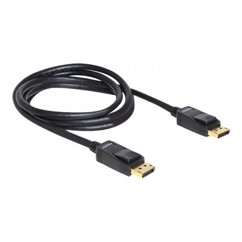 DisplayPort kábel DeLOCK 82585 2 m čierny