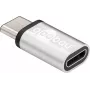 Wentronic Goobay USB-C™ adaptér - USB 2.0 Micro-B konektor samica, strieborný - na prepojenie zariadenia USB-C™ s káblom USB 2.0 Micro-B (56636)