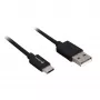 USB 2.0 A na USB-C káblový adaptér Sharkoon 0,5 m, čierny