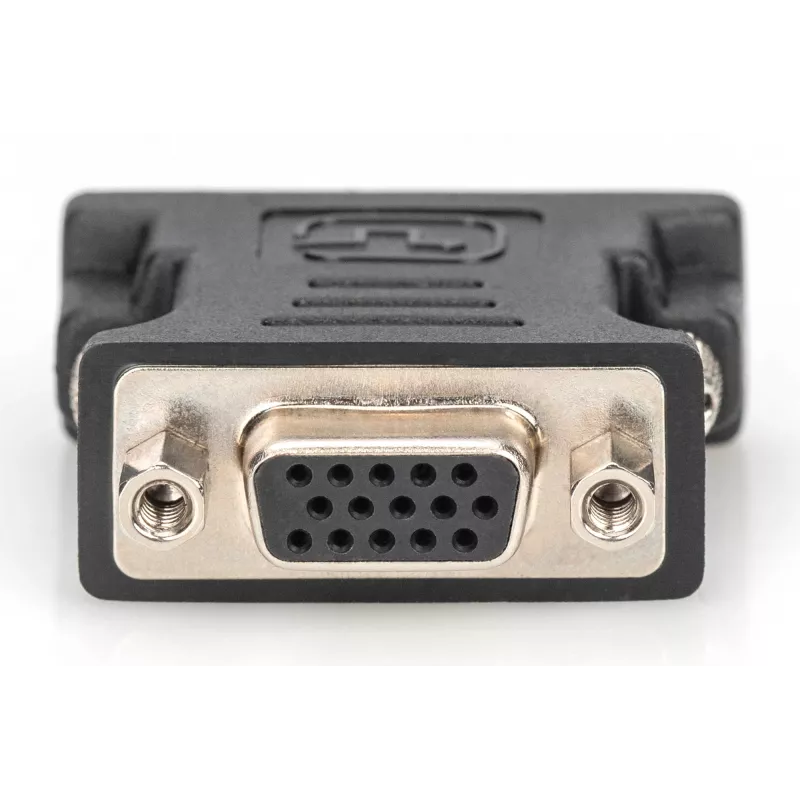 Assmann DVI adaptér. DVI(24+5) - HD15 M/F. DVI-I Dual-Link. čierna (AK-320504-000-S)