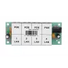 PoE injektor Extralink 4-portový 4x 100 Mb/s RJ45, Fast Ethernet, 48 V, bez skrine