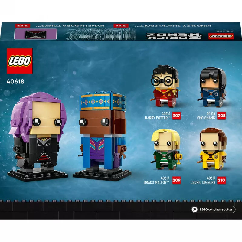 Lego Brickheadz Harry Potter 40618 Kingsley Shacklebolt a Nymphadora Tonks