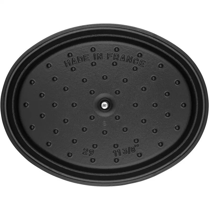 Pečacia panvica Staub 40509-509-0 12 L liatina čierna