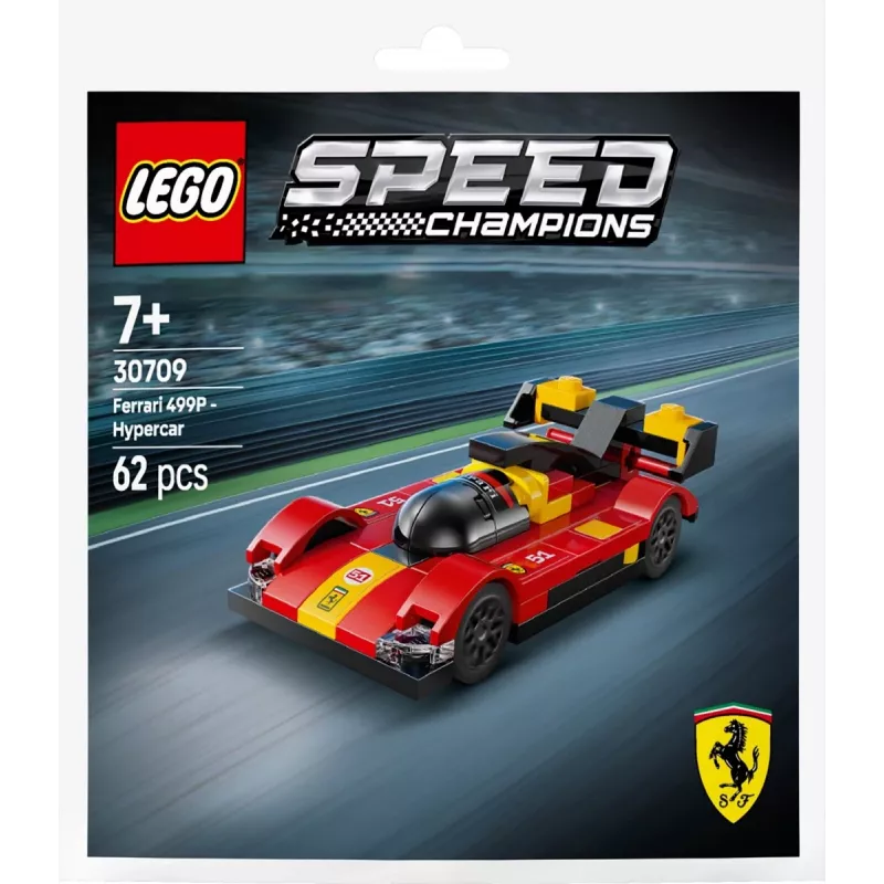 LEGO stavebnica Speed Champions Ferrari 499P Supersportwagen Polybag 30709
