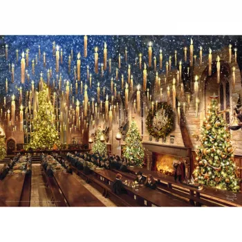 Thomas Kinkade Studios Wizarding World Harry Potter – Veľká sieň, puzzle 1000 dielikov