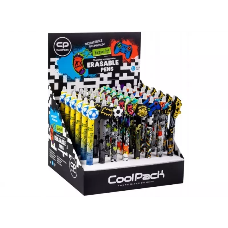 Vysúvacie vymazateľné pero CoolPack Boys
