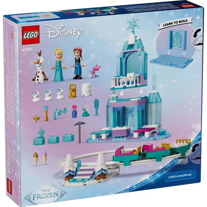 LEGO DISNEY 43281 Elsine ľadové zámok a snežné dobrodružstvo