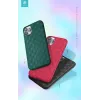 Softcase Devia Woven2 pre iPhone 11 Pro – tkaná textúra, čierna
