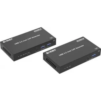 SpeaKa Professional SP-USBE-830 7+2 port KVM extender cez PC ovládateľný čierna (SP-13472960)