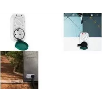 LogiLink ET0013 - zásuvka - káblová - biela