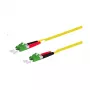 METZ CONNECT OpDAT Pk OS2 LC-DAPC/LC-DAPC 2m 151P1JAJA20E - kábel - singlemode vlákno