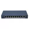 Hikvision DS-3E1310HP-EI(B) sieťový switch spravovaný Fast Ethernet (10/100) Power over Ethernet (PoE) sivá