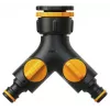Fiskars 1027061 spojka na vodnú hadicu kohútikový adaptér čierna, oranžová 1 kus