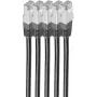 shiverpeaks BS75711-H0.5S-SET5 sieťový kábel čierny 0,5 m Cat6 S/FTP (S-STP) (BS75711-H0.5S-SET5)