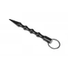 Taktické pero GUARD YC-008-BL — kompaktné pero z duralumínia s drvičom skla, 150 mm, 50 g, čierne