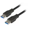 USB kábel EFB Elektronik K5280SW.1 USB 3.2 Gen 1 1 m čierny
