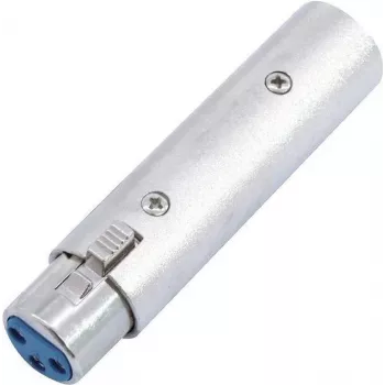 Audio adaptér Omnitronic 3-pol XLR konektor samica na 5-pol XLR konektor samec model 30226577
