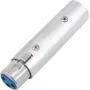 Audio adaptér Omnitronic 3-pol XLR konektor samica na 5-pol XLR konektor samec model 30226577