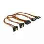 Interný napájací kábel DeLOCK 60151 0,3 m 4 x SATA 15-pinový
