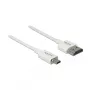 HDMI kábel DeLOCK 85147 0,25 m Type-A na Type-D biely