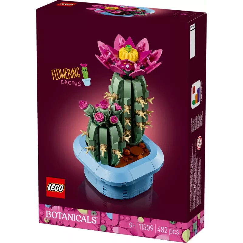 LEGO BOTANICALS 11509 Kvitnúci kaktus
