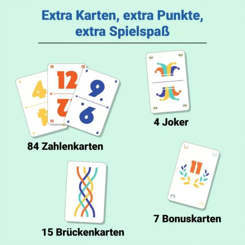 Elfer raus Extra, kartová hra