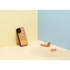 Puzdro na telefón Man and Wood pre iPhone 12 mini, rybí vzor arancia čierna