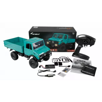 Amewi Unimog rádiom riadený (RC) model terénne auto elektromotor 1:12