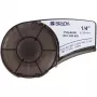 Etiketová páska Brady M21-250-423, termotransferový polyester, čierna na bielom, 6,35 mm x 6,4 m