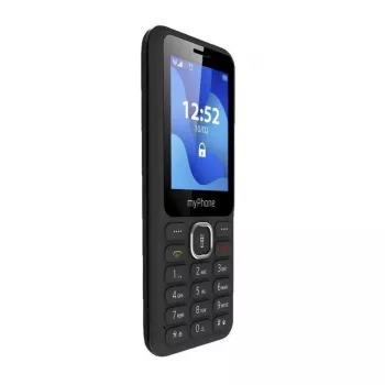 Mobilný telefón MYPHONE myPhone 6320, 2,4-palcový displej, Dual-SIM, 1000 mAh, Bluetooth, FM rádio, čierny