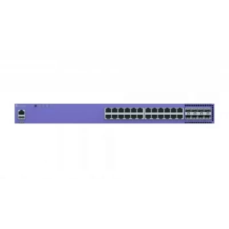 Extreme Networks ExtremeSwitching 5320-24P-8XE riadený switch L2/L3, 24x 10/100/1000 PoE+, 4x 1/10 Gigabit SFP+, 2x SFP-DD, stohovateľný