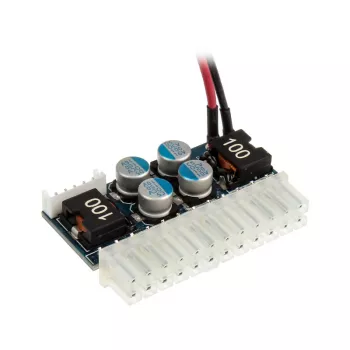 Napájací zdroj Akasa AK-PE080-03 interiérový 80 W čierny, modrý, červený, biely, žltý