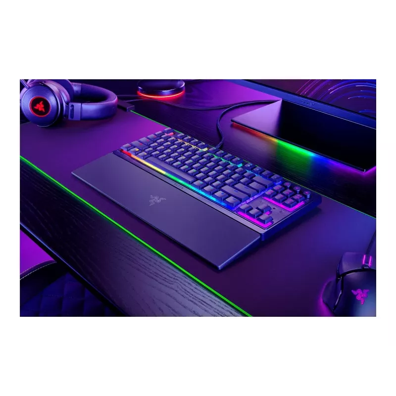 Razer Ornata V3 Tenkeyless klávesnica herná USB QWERTZ čierna