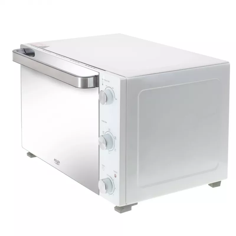 Elektrická stolová rúra Adler AD 6027, objem 48 L, 1800 W, biela