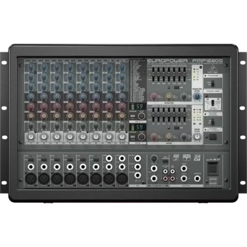 Behringer PMP1680S audiomixer 10 kanálov 10 - 200000 Hz čierny