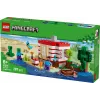 LEGO Minecraft sada 21275 TNT dom v džungli stavebná hračka, 287 dielov, 2 minifigúrky, od 8 rokov