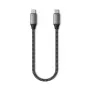 Satechi - USB kábel - USB-C (M) na USB-C (M) - 25 cm - USB napájanie (100 W) (ST-TCC10M)