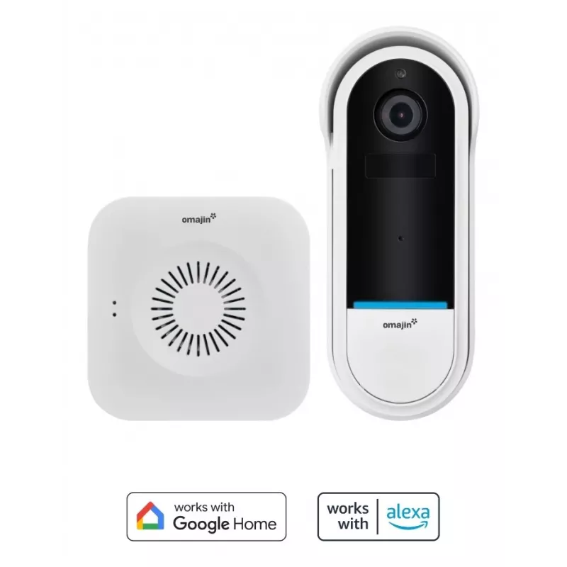 Türklingel-Gong Omajin by Netatmo OVD-01-EU čierna biela