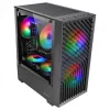 Tacens Mars MC-VORTEX mATX skriňa, čierna, 3 ventilátory FRGB 120 mm